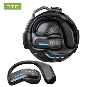 HTC NE02 OWS - Bluetooth 6.0 headset, HIFI sound quality, gaming headset Built-in microphone, comfortable to wear, excellent sound quality, can play music, calls and meeting records.