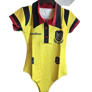 La Tri centenario collar body - one size, mujer, amarilla, faja, spandex, sport, Ecuador, sexy, cute, fútbol, soccer