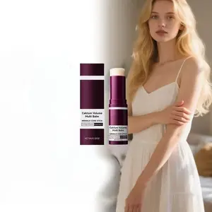 Calcium Skincare Anti Aging Set, Calcium Volume Facial Serum, Eye Patches, Multi-Balm, Fades Fine Lines, Reduces Dark Circles, Nourishes Skin