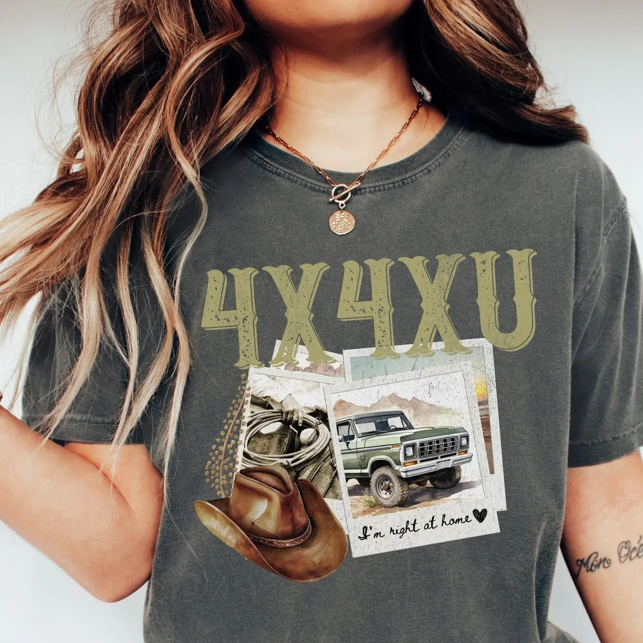 4x4xu Country music shirt women, Country Concert Outfit for Women, vintage comfort colors shirt, Western Rodeo Shirt, #LaineyWilson Shirt 5I7