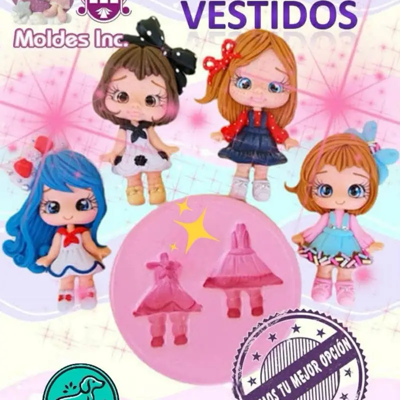 Molde de silicon, modelo L50
