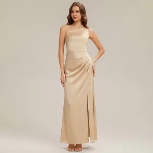 Ever-Pretty 2026 New Trend Silky Satin Natural Waist Bridesmaid Dress – Lightweight & Wrinkle-Resistant for Wedding, Prom, Evening Gala & Date Night ES02712