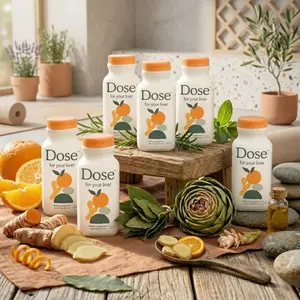 Doseq Liver Cleanse Detox and Repair, Organic Milk Thistle Supplement with Turmeric, Supports Liver Health, 2 oz Bottle
