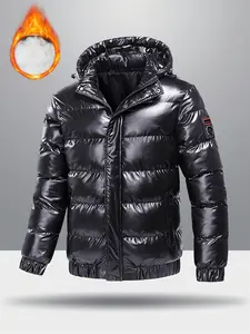 Cotton Coat Winter Jacket Hooded Overcoat Cotton Coat Winter Jacket Hooded Overcoat