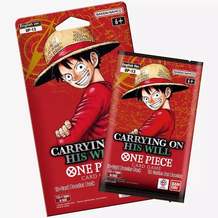 One Piece Carry On His Will OP13 ENG Booster Blister Packs (Recommended for 15+)