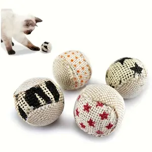 Interactive Cat Toy Ball with Crinkle Sound - Self-Playing Rolling Motion, No Batteries/, for Kittens & Cats, Durable Winding & Chasing Game, Ideal Gift for Cat Owners (All Breeds & Sizes
