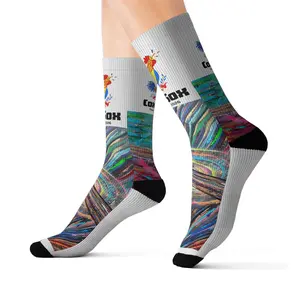 COX SOX : The Sock, for your cock — Vibrant Graphic Crew Socks
