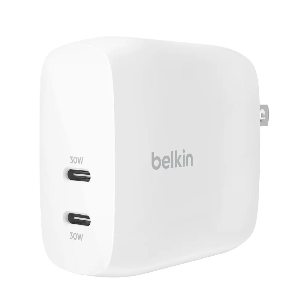 Belkin BoostCharge Pro Dual USB-C Charger with PPS 60W
