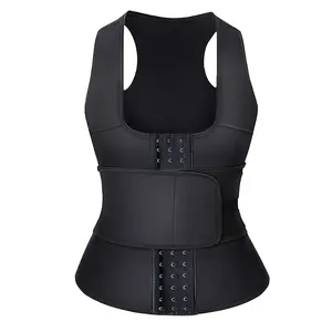 Neoprene Sauna Sweat Waist Trainer Corset Trimmer Vest for Women Tummy Control, Waist Cincher Body Shaper