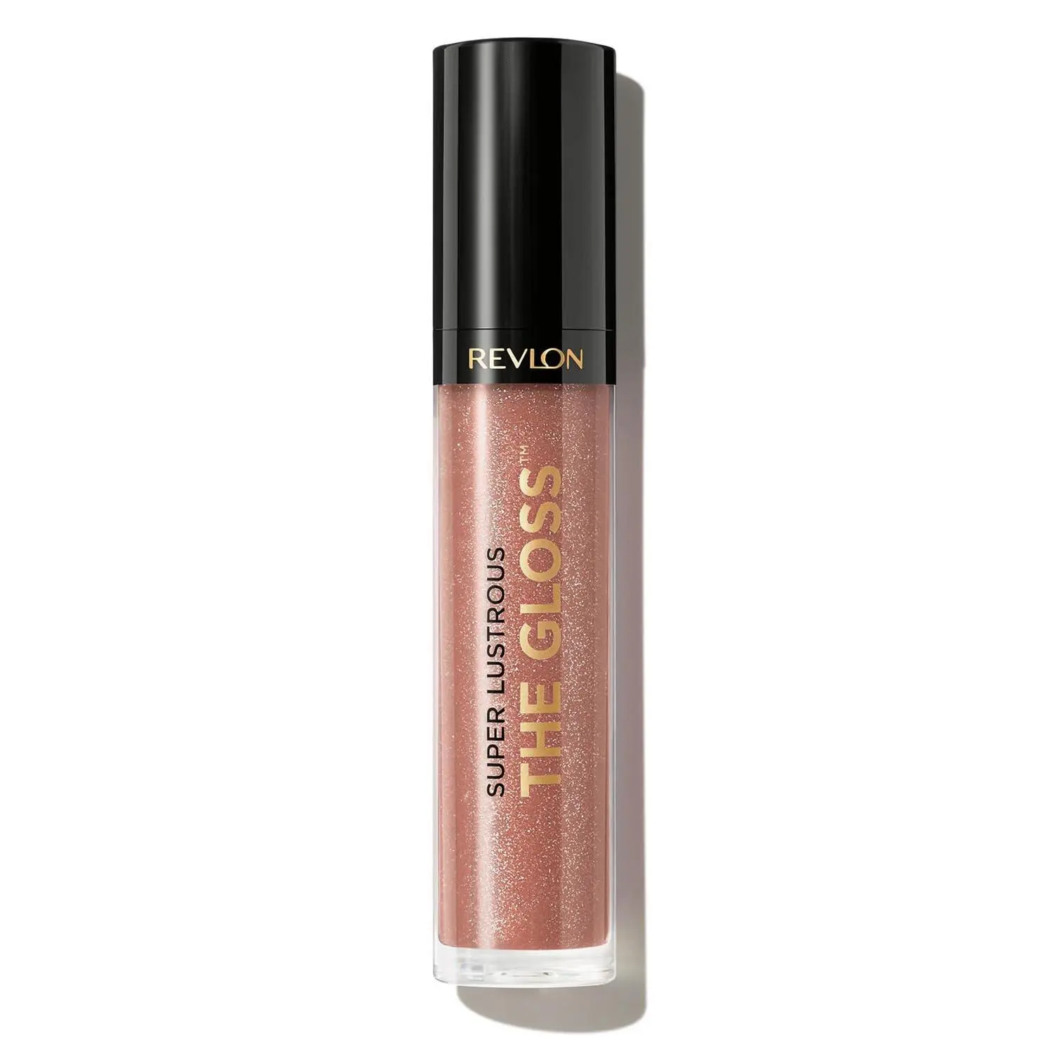 Revlon Super Lustrous Lip Gloss, Non-Sticky, Hydrating, High Shine Finish, 207 Pink Sky, 0.13 oz