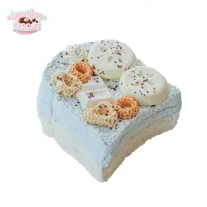 [WenQing Taba Squishy] Handmade taba squishies/mint toast squishy toys full silicone reborn squishy, fidget toys, taba squishy, mint toast 166g, Gifts for Girls & Boys