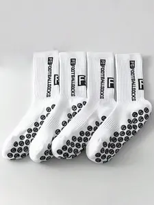 Men Women Fashion Sports Socks, Basketball Football Socks, Thick Terry Bottom, Sweatproof Odor Resistant, Anti-Slip Glue, Long Tube Socks