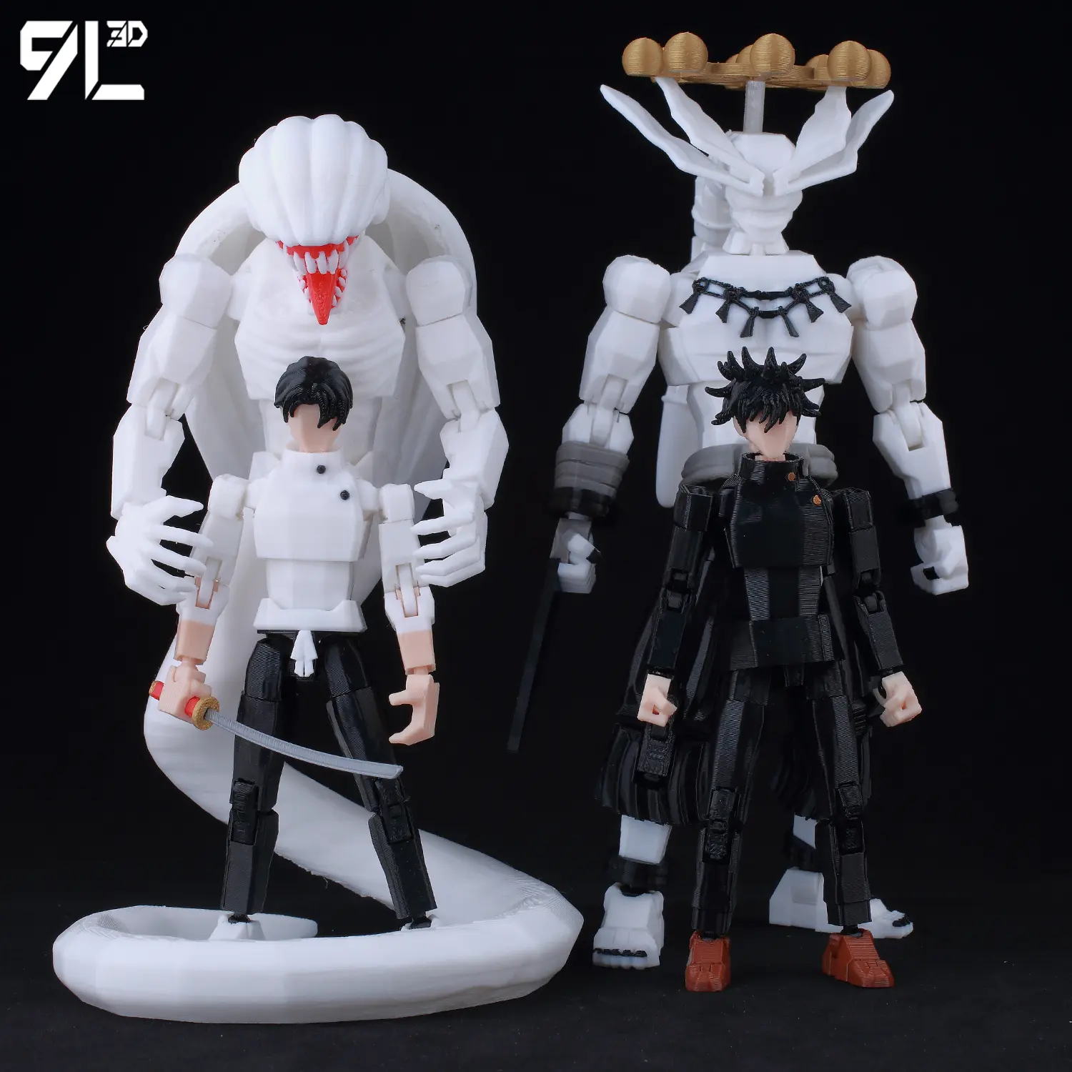 LUCKY13 9L3D Titan13 Jujutsu Yuuta Okkotsu & Cursed Rika