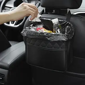 Car Seat Back Storage Bag, Multifunctional Hanging Organizer, Car Interior Accessories, Car Interior Decoration, Automotive Decorative Accessories, Universal Car Parts, Vehicle, 1 Count