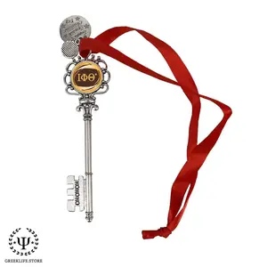 Iota Phi Theta Christmas Ornament Santa Magic Key