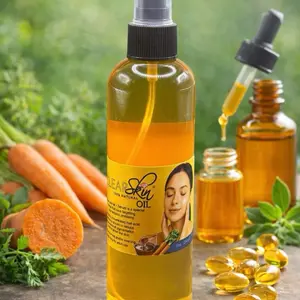 Clear Skin Oil Carrot – Vitamin A & E Serum (100% Natural Glow Oil)
