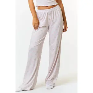 Light Pink Bow 🎀 Print Knit lounge pants