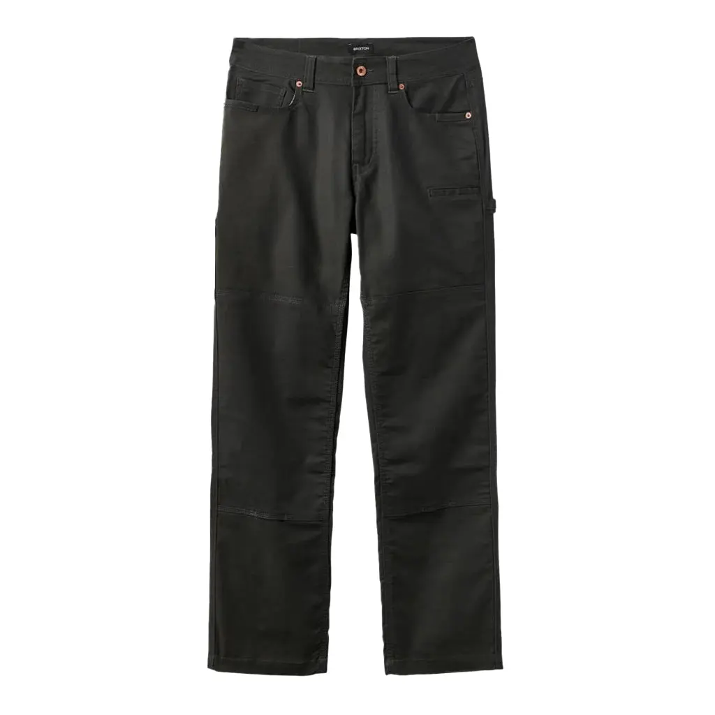 Menswear Cotton Builders Carpenter Pants, Black Men's Work Bottoms