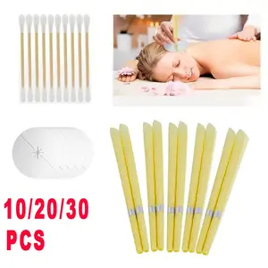 Ear Wax Removal Candles,  10/20/30 Pieces, Relaxing Ear Care, Beauty Salon Use, Gift Idea, Post-Workout Relief