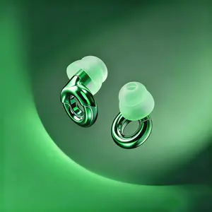 XJS Super Soft Ear Plugs 27 dB Noise Reduction 8 Ear Tips XS S M L Sizes Reusable Silicone Hearing Protection for Live Music Concerts