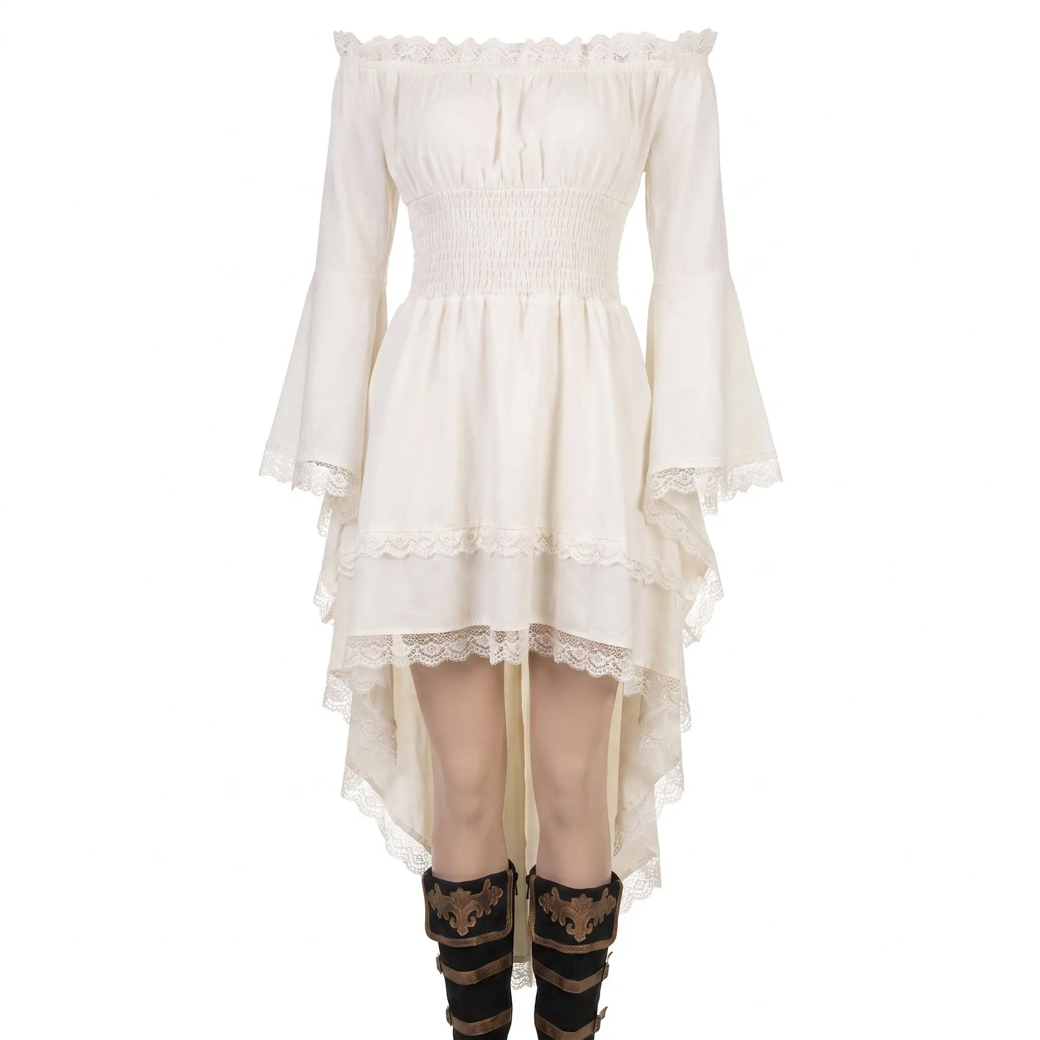 Women's Elegant Pirate Costume Dress - Plus Size