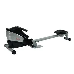 212 MAIN Dual Function Magnetic Rowing Machine - 8-Level Resist, Dual Plates, Adjustable Resistance, Cardio & Back Workout Fitness Equipment