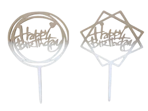 Cake topper for birthdays
