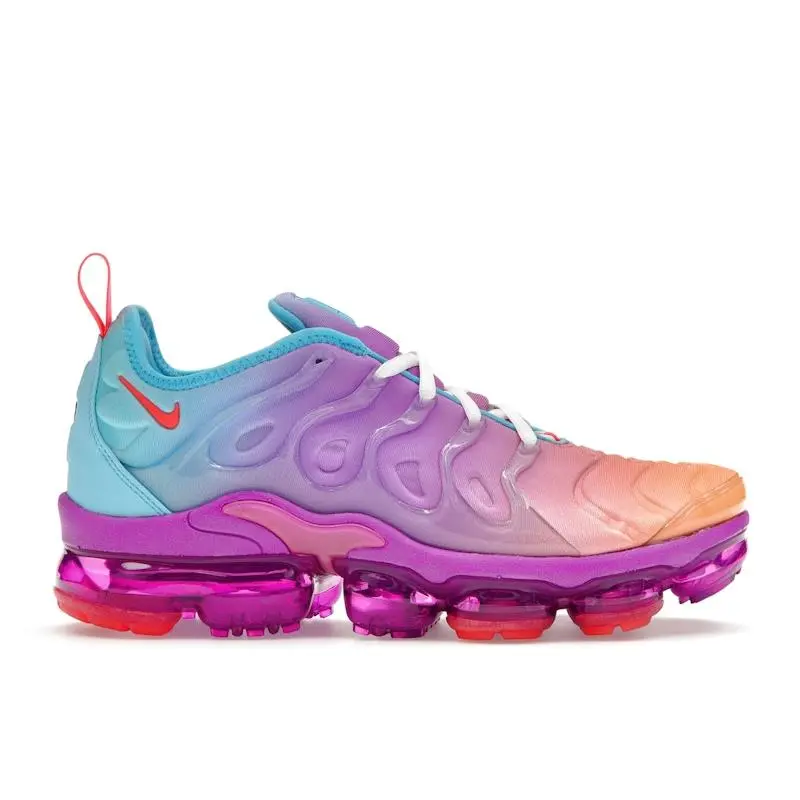 Nike Women's Air VaporMax Plus Fuchsia Dream Bright Crimson Gradient Running Shoes, from StockX