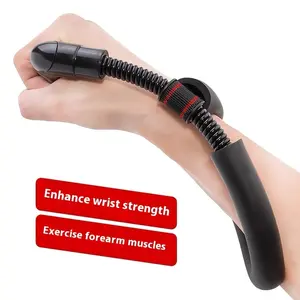 Spring-Loaded Wrist Exerciser, Adjustable Forearm Trainer for Improving Grip Strength and Muscle Tone