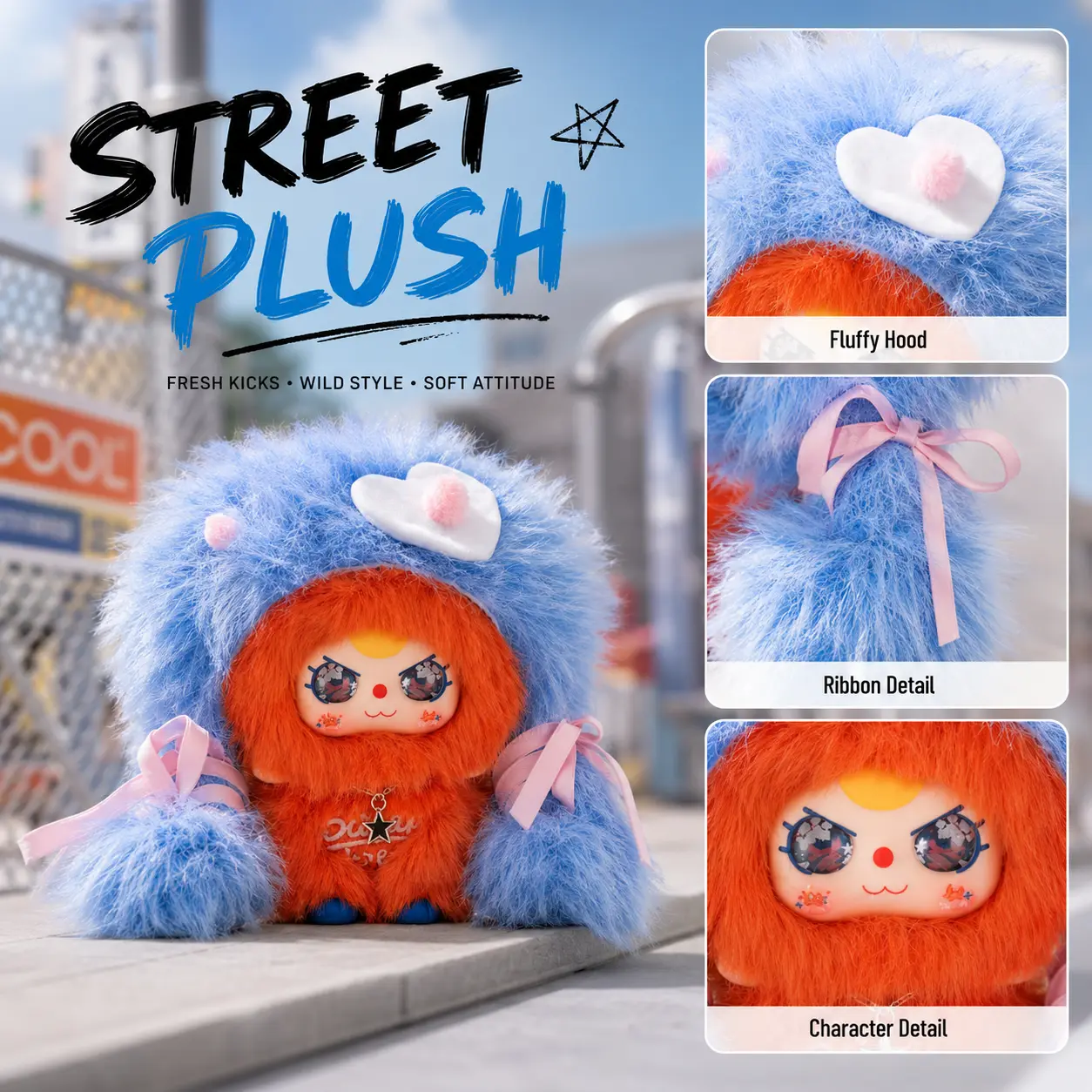 Baby Three 1 random blind box (including packaging) Surprise Plush Toy Blind Box – Cute Mini Doll Collection