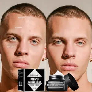 Mens Makeup Cream Natural Tone Up Moisturizer Covers Acne Redness Controls Oil Lightweight for Daily Use  Coverage