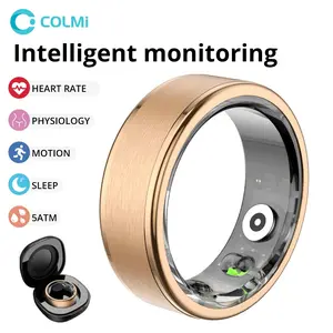 COLMI R03 Smart Ring, Wearable, 5ATM Waterproof, Health Monitoring, Unisex, Step Counter, Wireless Fitness Tracker, Sleep Monitor, Perfect Gift