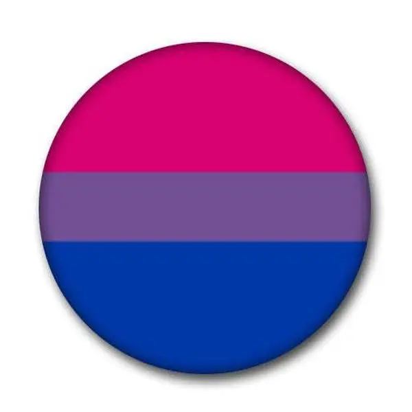 Bisexual Flag Pin-Back Button