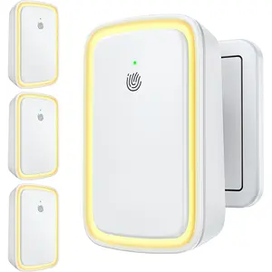 Plug In Air Ionizer 4Pack Negative  Air Purifiers Quiet Air Freshener for  Bedroom Office Basement - Portable Mini Air Cleaner Odor, , Dust, Pet Smell