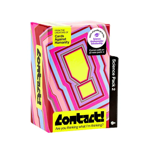 Cards Against Humanity: CONTACT • Word Guessing Party Game for Adults • Bonus Science Pack 2