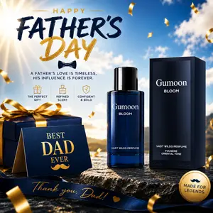 Gumoon Vast Wilds Perfume Unisex 50ml | Aromatic Aquatic Parfum Citrus Fresh Lavender Mix Cedarwood Base Oriental Fragrance | Long lasting Intense Luxury for Men and Women | Premium Gift
