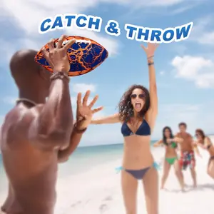 Pool Beach Water Football - 2 Pack Waterproof Football Strong Grip Fun Pool Toys Games for Swimming Pools Beach Lake Park Backyard Outdoor Play for Kids Children Teens Adults Family