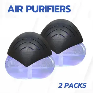 All-in-One Air Purifier - Air Washer/Air Revitalizer with 7 Color Adjustable LED Lights - Removes Dust/Allergens, Freshens Air