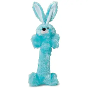 Jeffers Plush Bunny Bone Dog Toys with Squeakers, 14"H