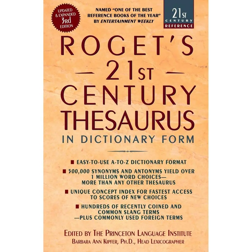 USED-Roget's 21st Century Thesaurus: In Dictionary Form by Kipfer, Barbara Ann (Paperback)