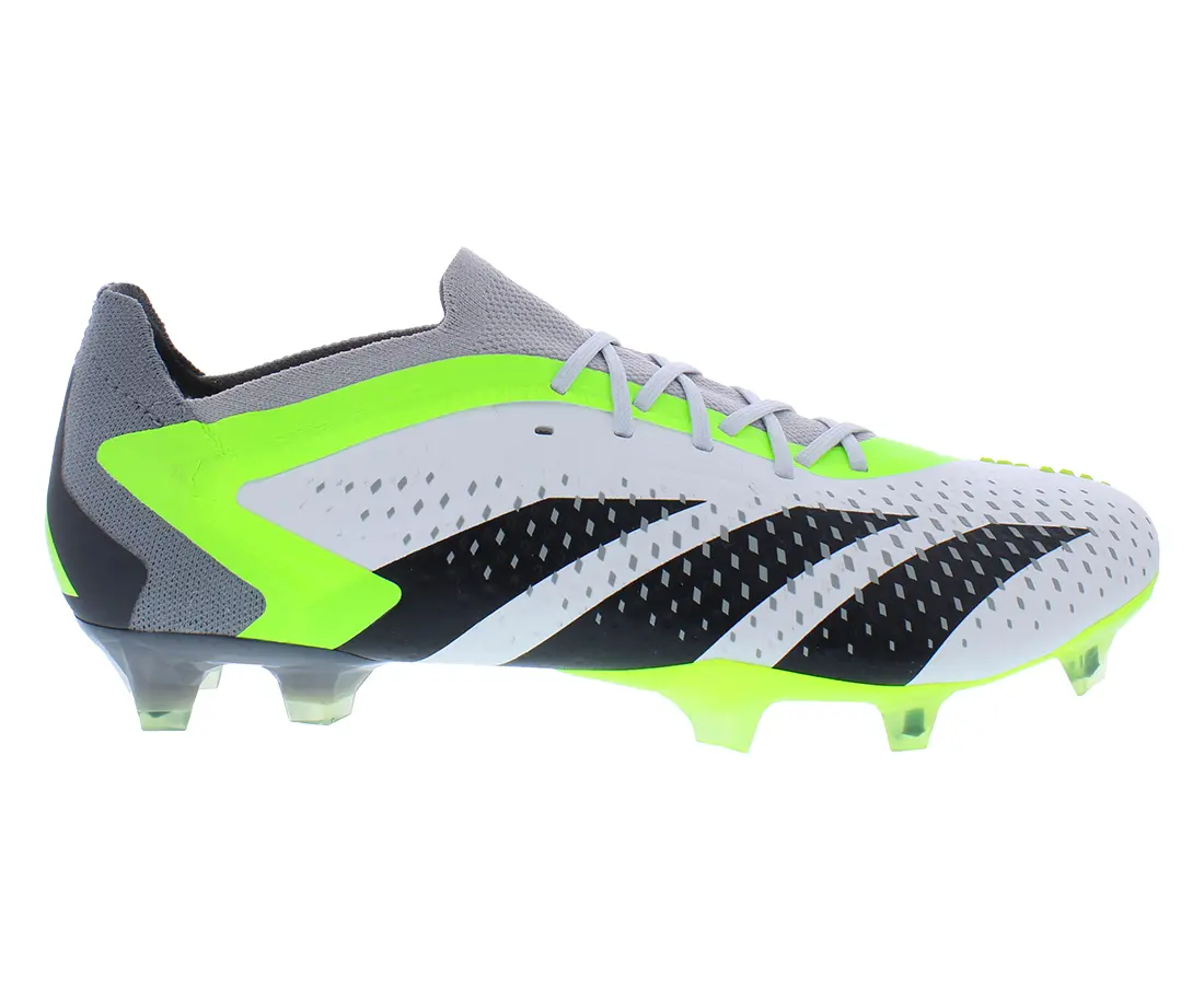 Adidas Predator Accuracy 1 Low FG Unisex Football Cleats, Sports Footwear for Competitive Play, Soccer, Unisex Fit