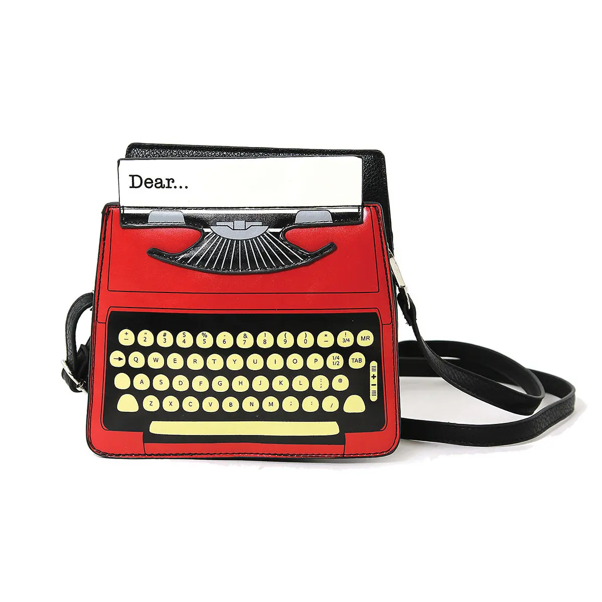 Vintage Typewriter Satchel Bag