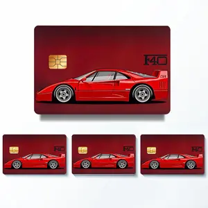 Carbon Fiber Pattern Carbon Fiber Card Skin Sticker, Ultra-thin Waterproof Scratch Resistant Card Skin Sticker, Personalized Bank Card Decorative Sticker, Sticker Cards