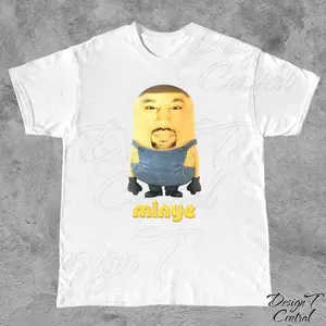 Minye TShirt | Cursed Shirt, Weirdcore, Shirt That Go Hard, Dumb Shirt, Unhinge Shirt, Weird, Unhinge Shirt, Funny Shirt, Kanye Funny,  Menswear Top