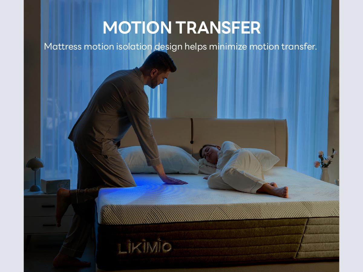 LIKIMIO 12/14 Inch twin/Full/queen Size Mattress, Hybrid 2-in-1 Adjustable Firmness Mattress - Cooling Gel Memory Foam & Pocket Springs, Motion Isolation, Edge Support, OEKO-TEX & CertiPUR-US Certified, Made in USA LIKIMIO 12/14 Inch twin/Full/queen Size Mattress, Hybrid 2-in-1 Adjustable Firmness Mattress - Cooling Gel Memory Foam & Pocket Springs, Motion Isolation, Edge Support, OEKO-TEX & CertiPUR-US Certified, Made in USA