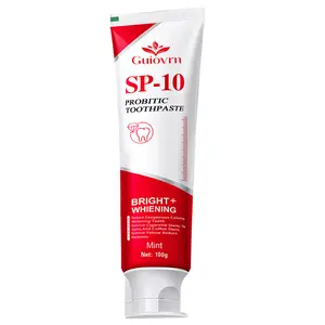 Guiovrn SP-10 Probiotic Toothpaste,SP10，Fluoride-Free, Hydroxyapatite, Anti-Plaque, Management refreshing