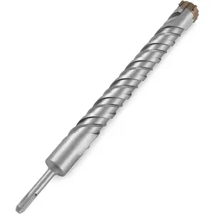 Patio 1-3/8" SDS Plus Concrete Drill Bit Masonry Rotary Hammer Drill Bits, Carbide Tipped for Brick Cement Surface, Stone, Brocas para Concreto