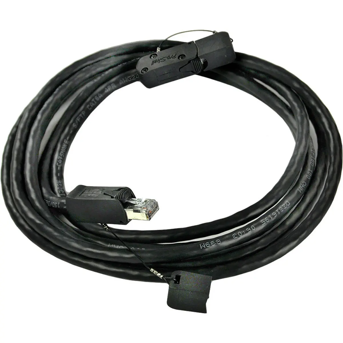 Whirlwind 10' Shielded Tactical CAT6 Ethernet Cable, RJ45 Male to RJ45 Male Connector