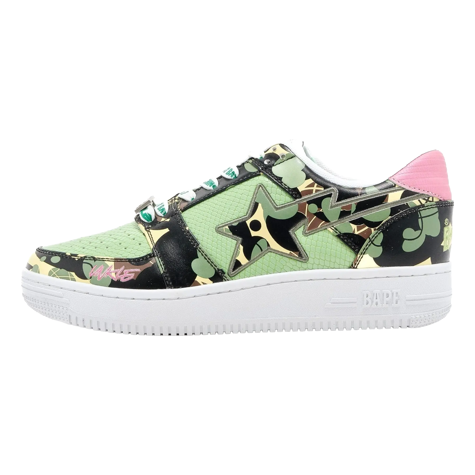 Bapesta Low M2 "Mo' Wax x Unkle - Original Headz" 1H23 191 911