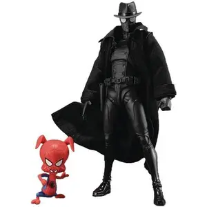 Tamashii Nations - Spider-Man: Across the Spider-Verse - S.H.Figuarts - Spider-Man Noir & Spider-Ham Action Figures  [Collectible Figurine/Statue/Bust] Action figurine/statue, Collectible